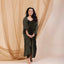 Kids Velvet Chantilly Olive