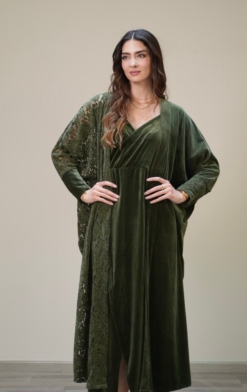 Velvet Chantilly Olive