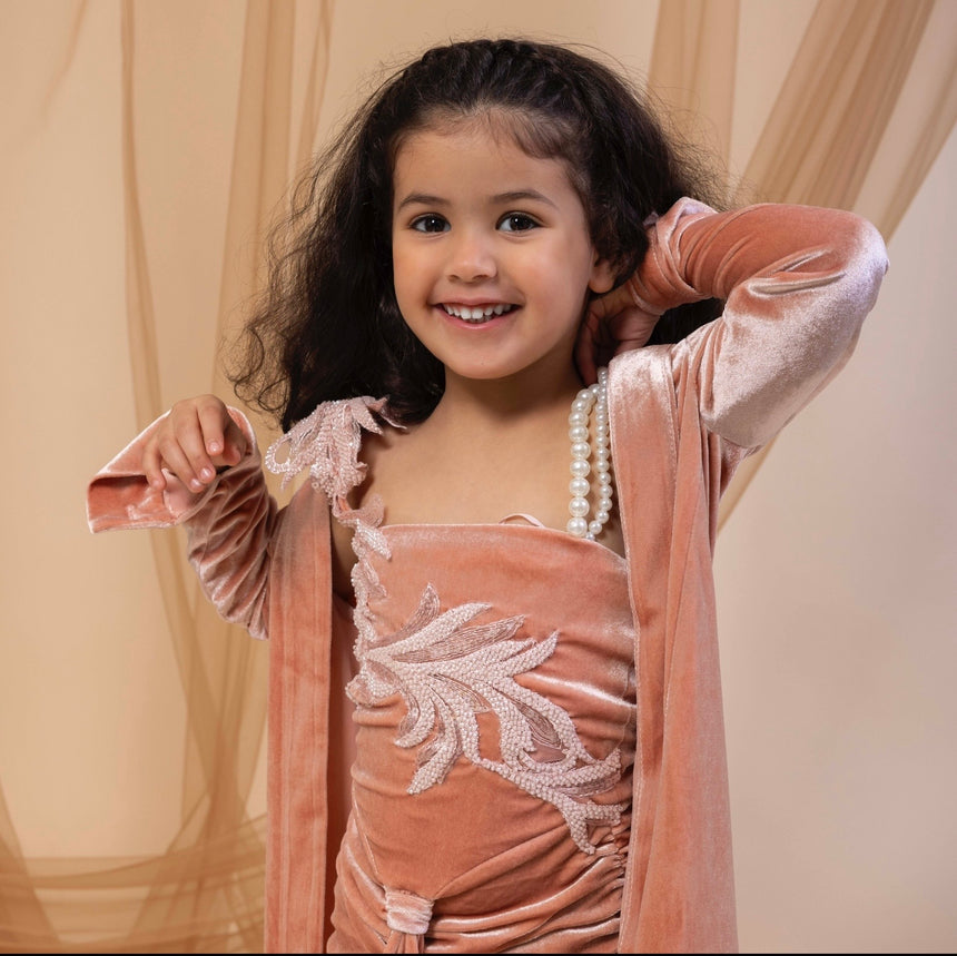 Kids Pearl love peach