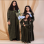 Kids Velvet Chantilly Olive