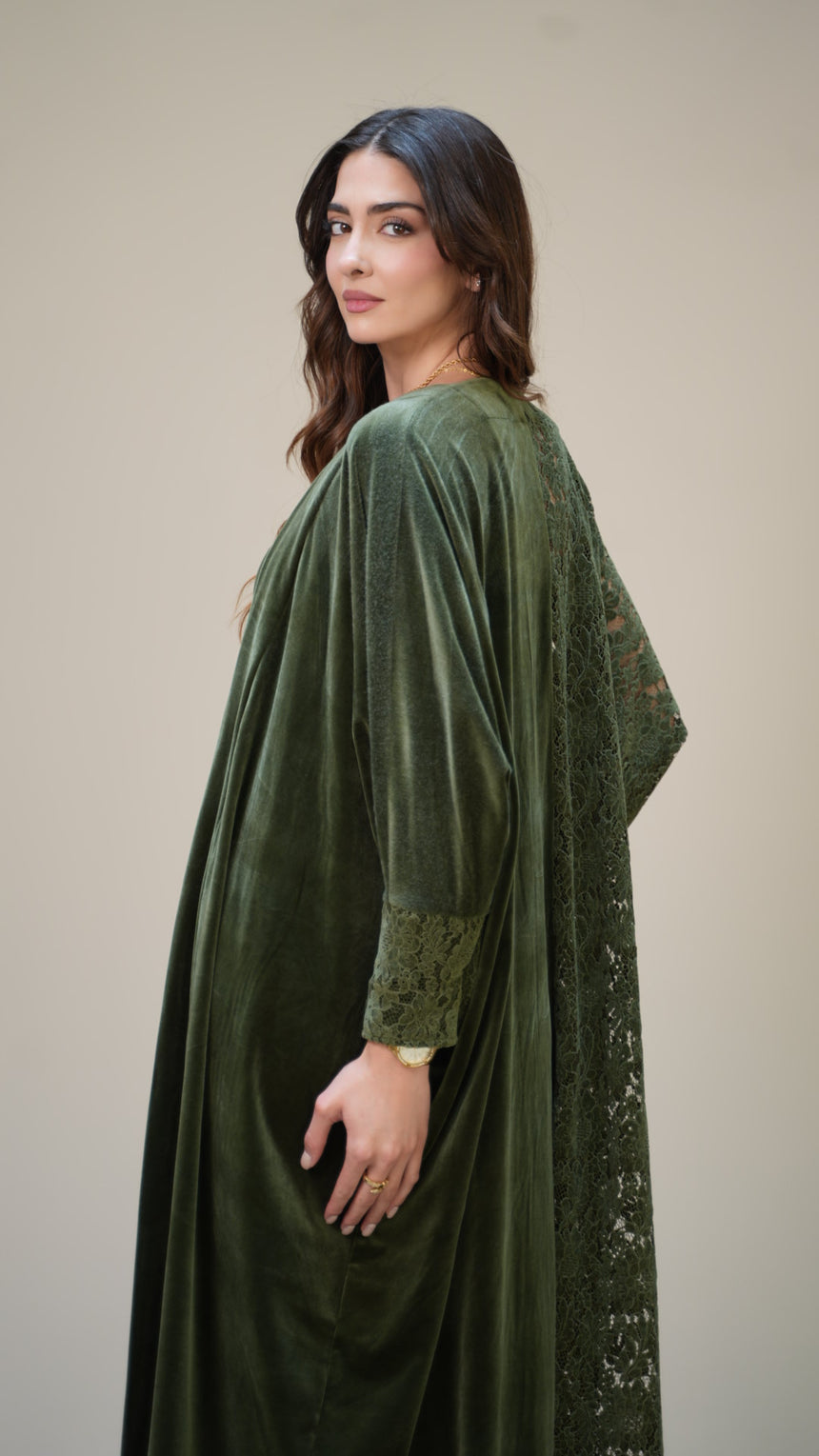 Velvet Chantilly Olive