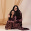 Kids Velvet Chantilly brown