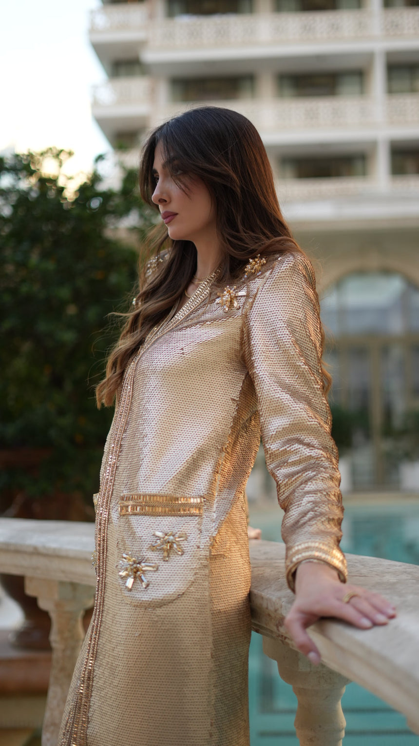 Starry Night light gold