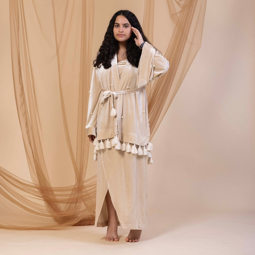 Kids Kimono light gold