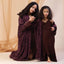 Kids Velvet Chantilly brown