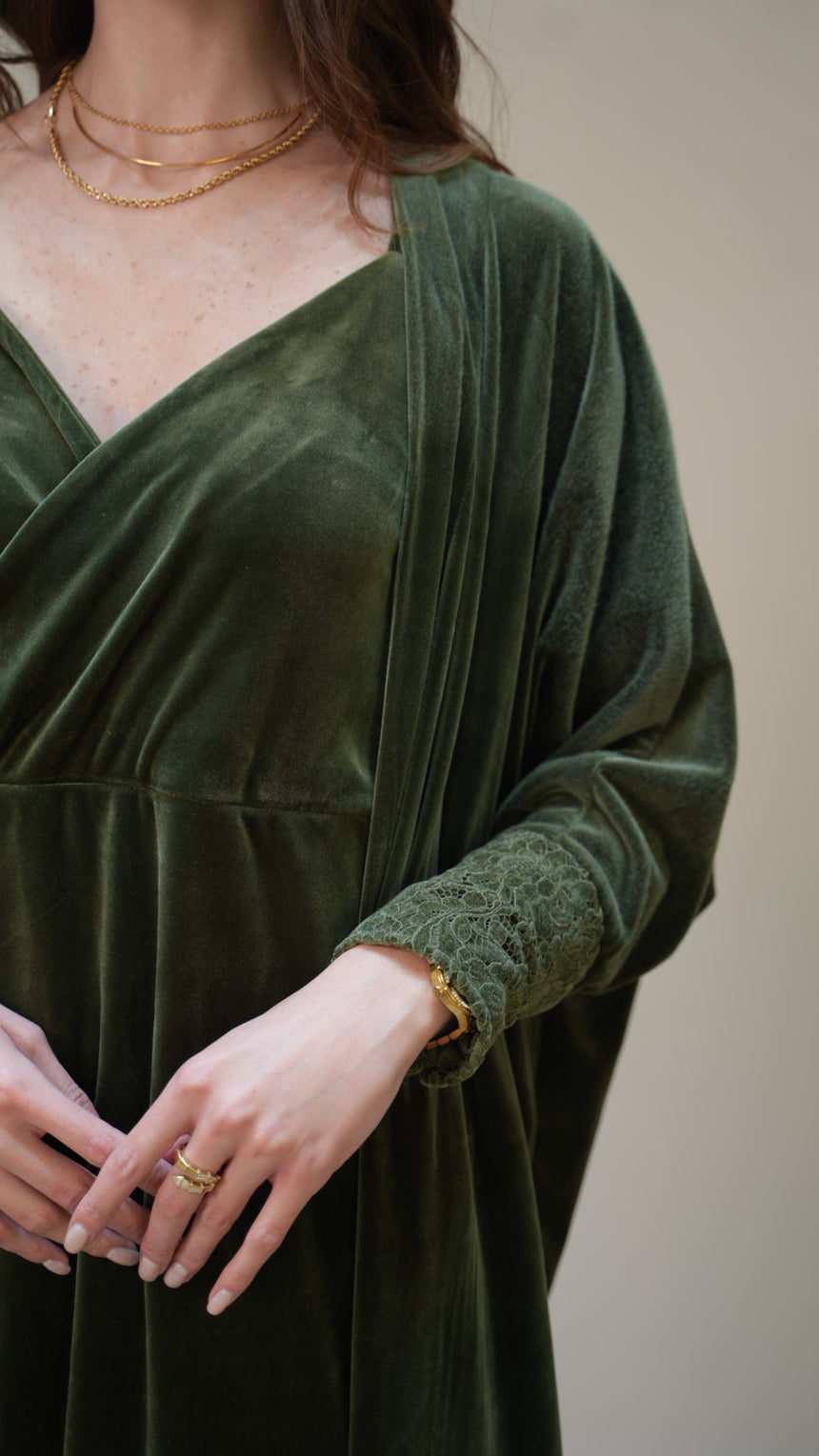 Velvet Chantilly Olive