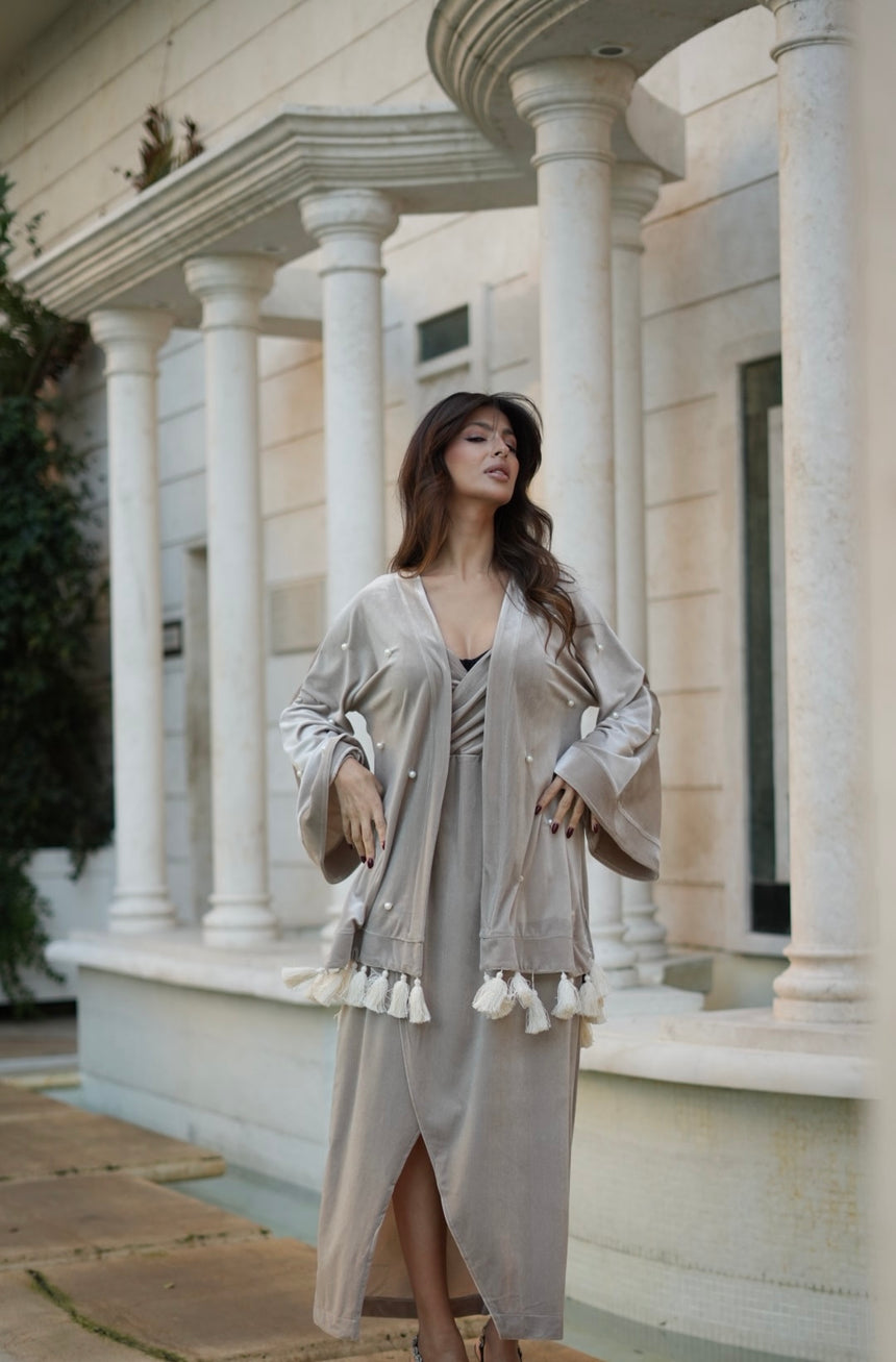 Kimono Greige / silver